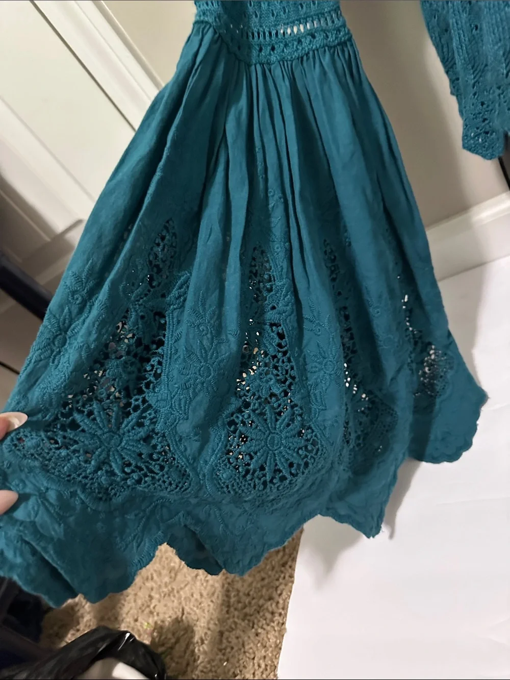 Free People lightweight teal